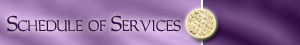 Schedule of Services (Purple)